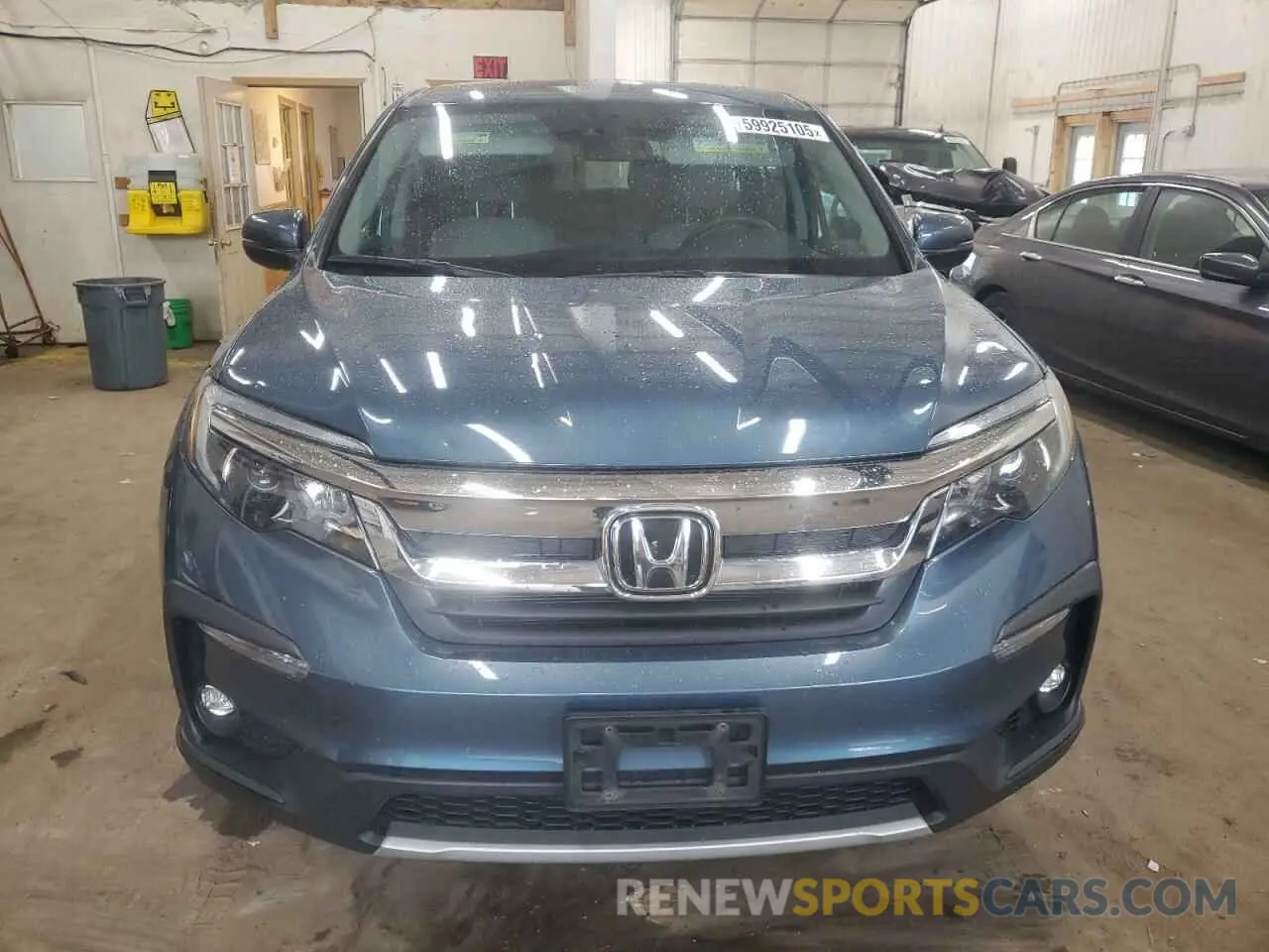 5 Фотография поврежденного автомобиля 5FNYF6H35LB024156 HONDA PILOT 2020