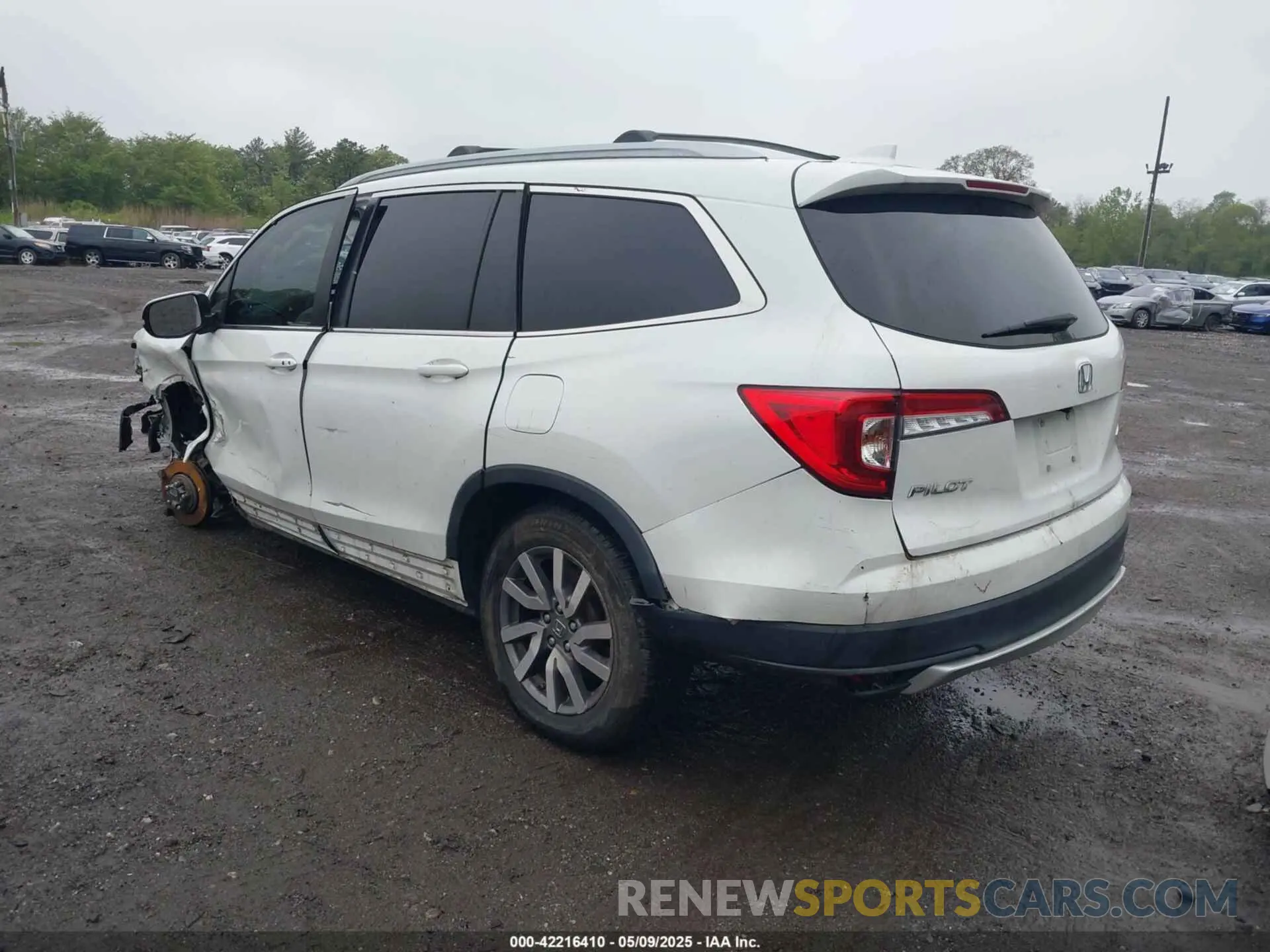 3 Photograph of a damaged car 5FNYF6H36LB027308 HONDA PILOT 2020