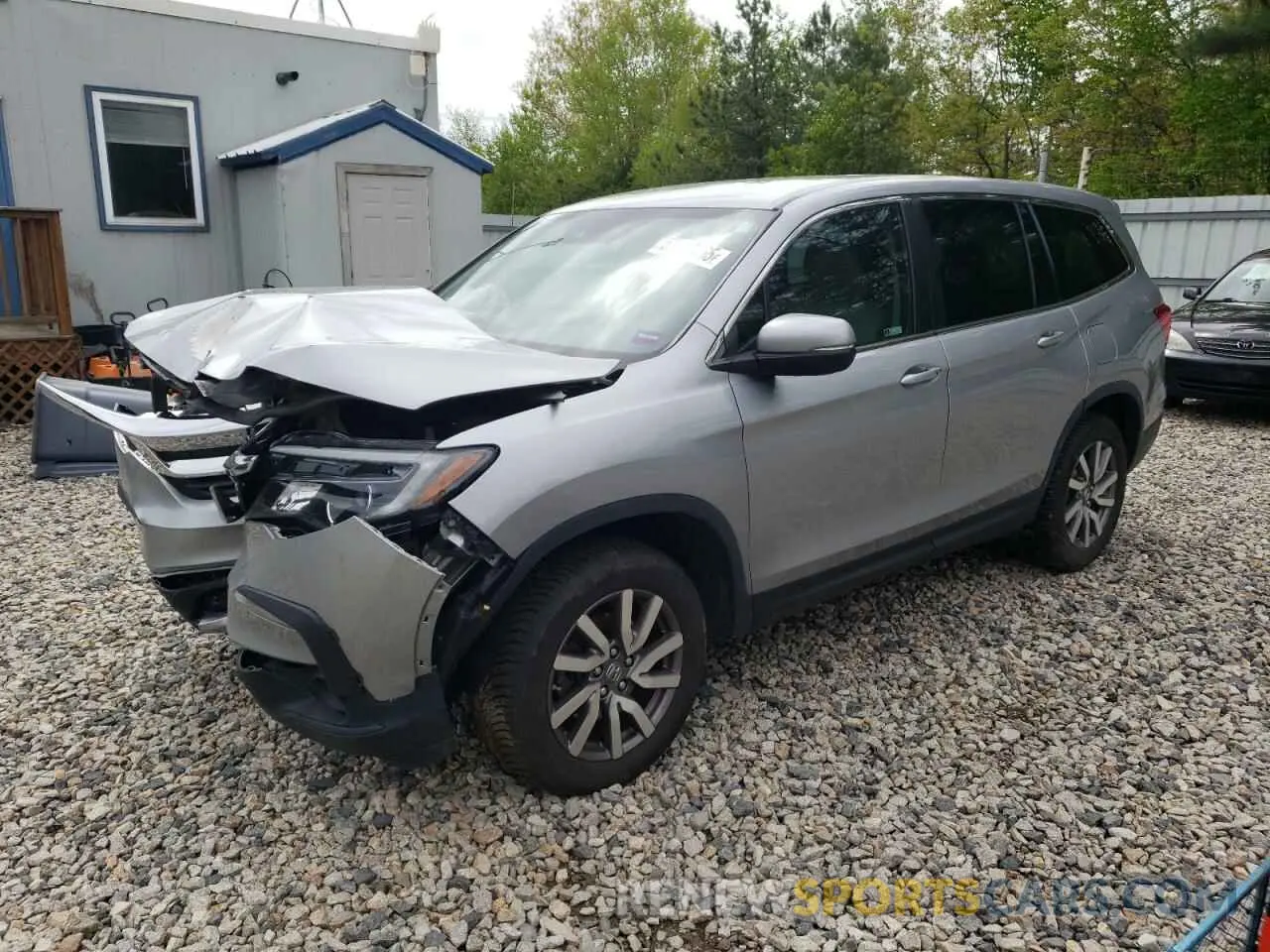 1 Фотография поврежденного автомобиля 5FNYF6H36LB064908 HONDA PILOT 2020
