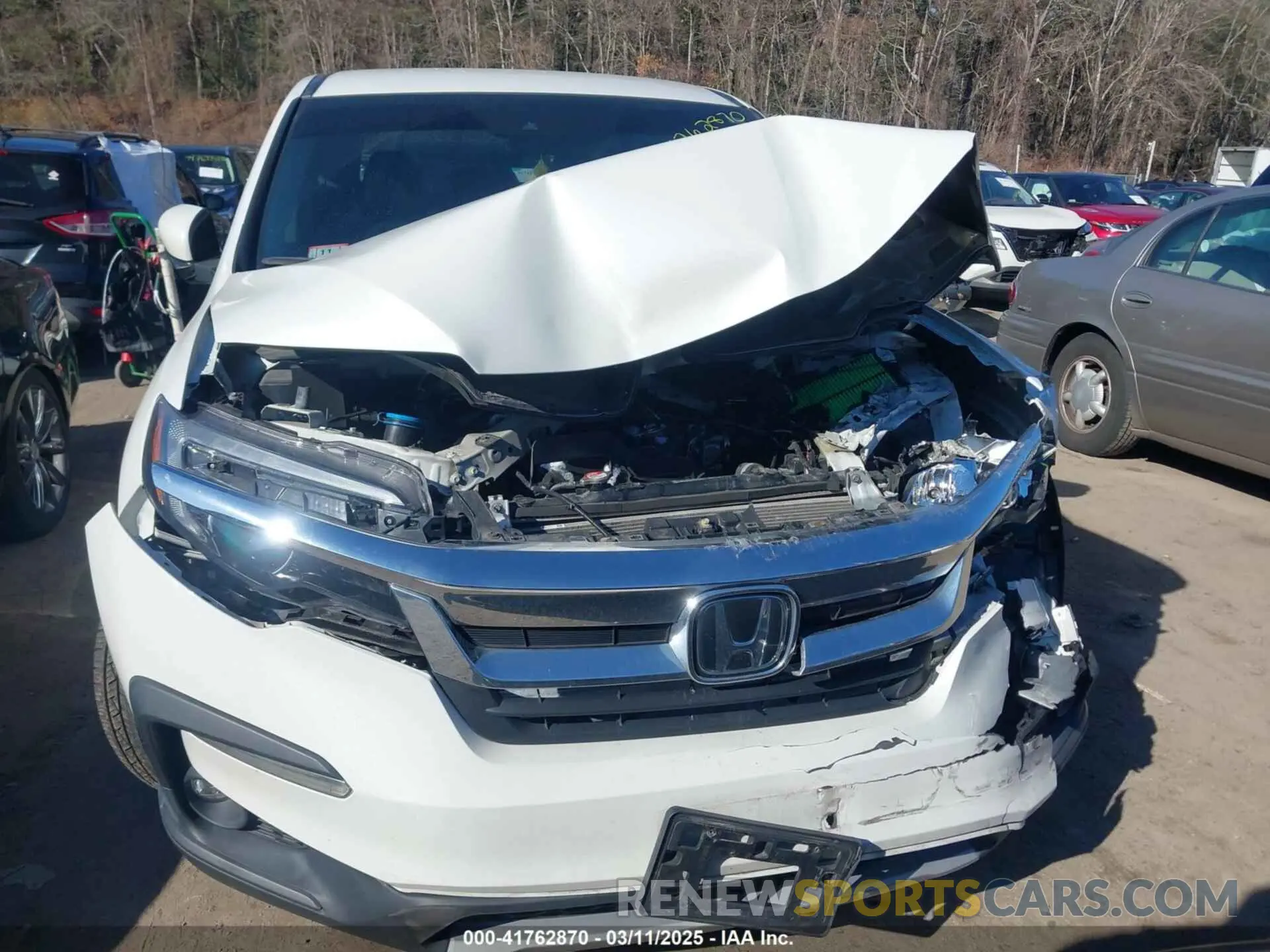12 Фотография поврежденного автомобиля 5FNYF6H37LB050595 HONDA PILOT 2020