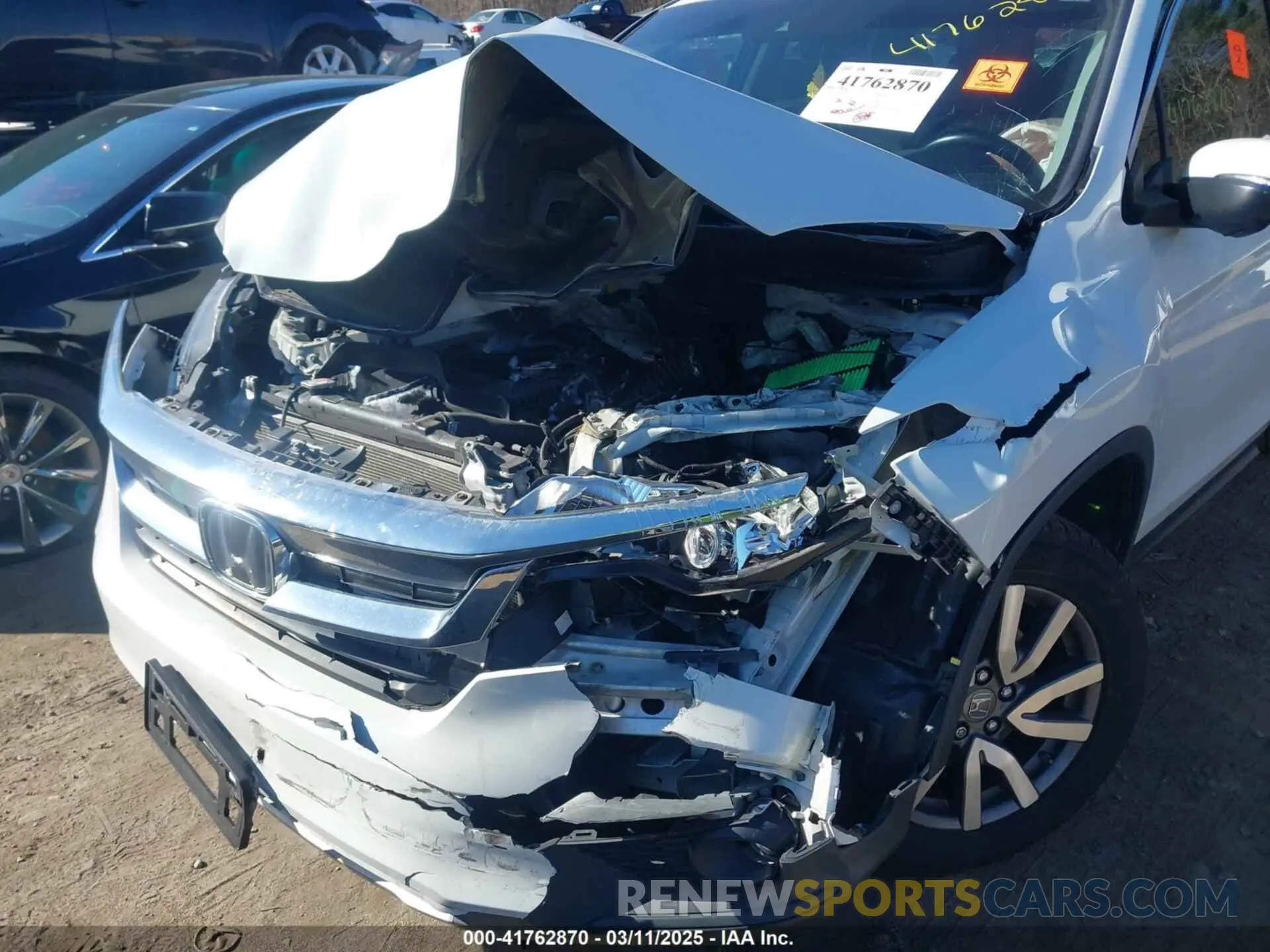 6 Фотография поврежденного автомобиля 5FNYF6H37LB050595 HONDA PILOT 2020