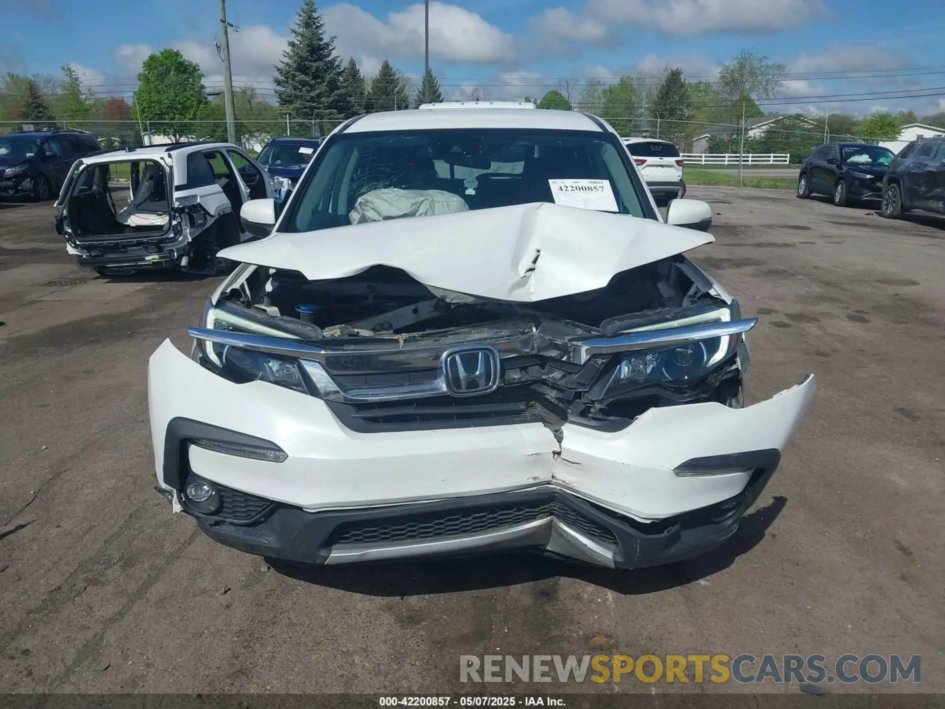 6 Фотография поврежденного автомобиля 5FNYF6H38LB025981 HONDA PILOT 2020