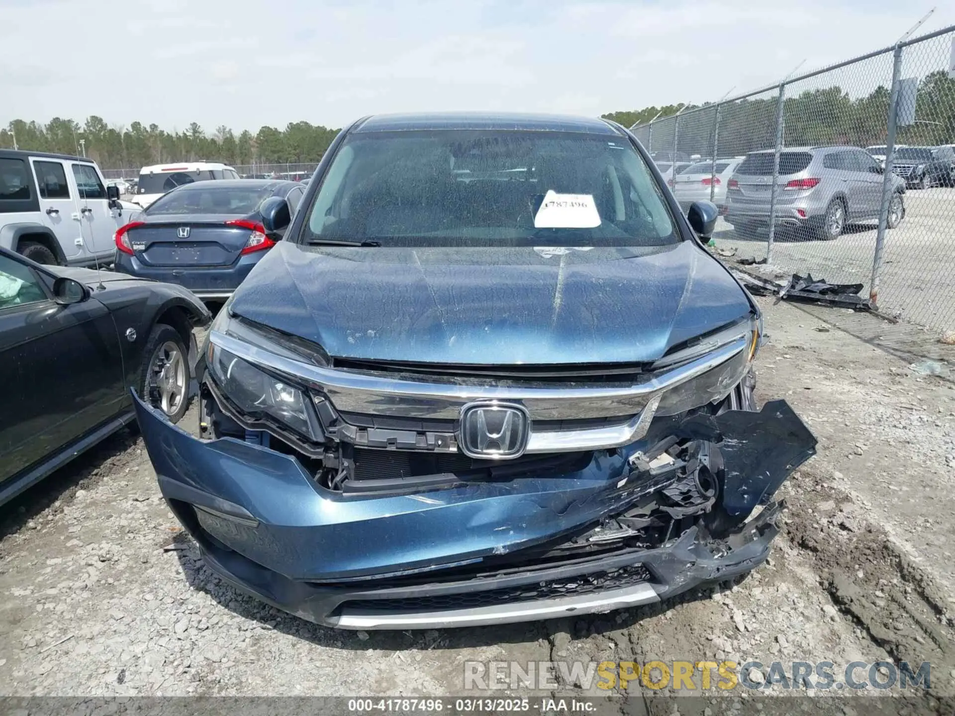 12 Photograph of a damaged car 5FNYF6H39LB024192 HONDA PILOT 2020