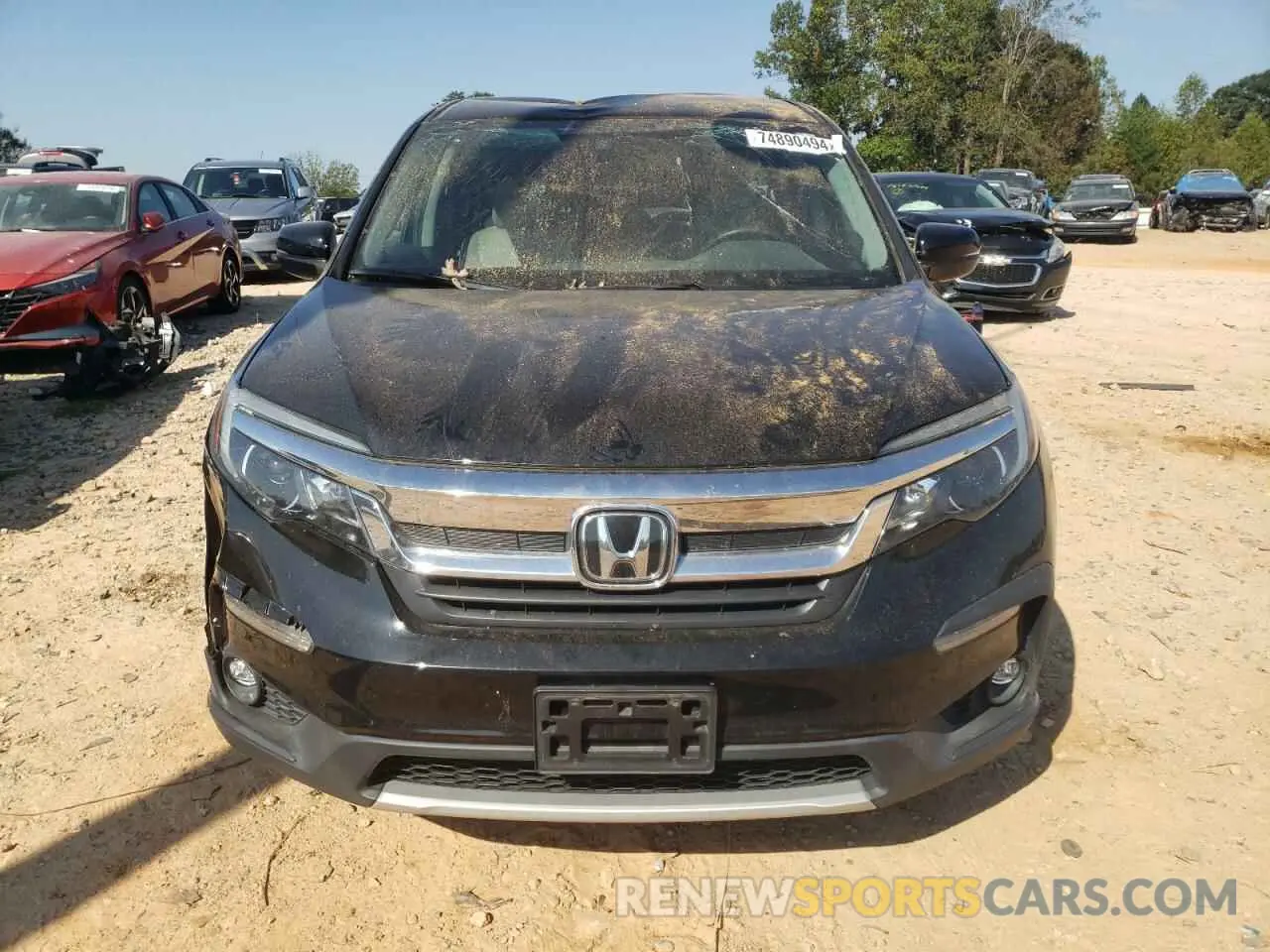 5 Photograph of a damaged car 5FNYF6H39LB040361 HONDA PILOT 2020