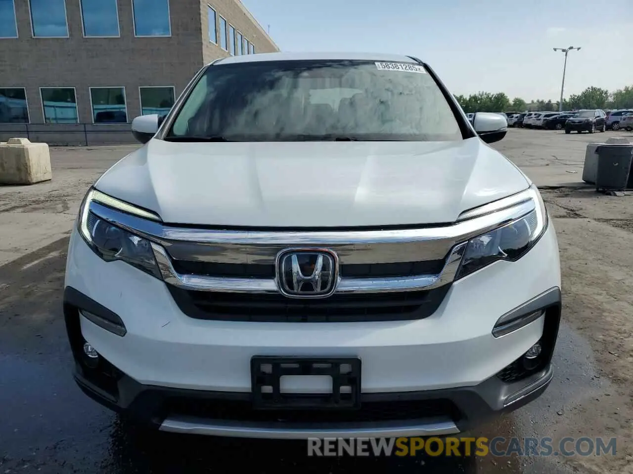 5 Photograph of a damaged car 5FNYF6H3XLB061476 HONDA PILOT 2020