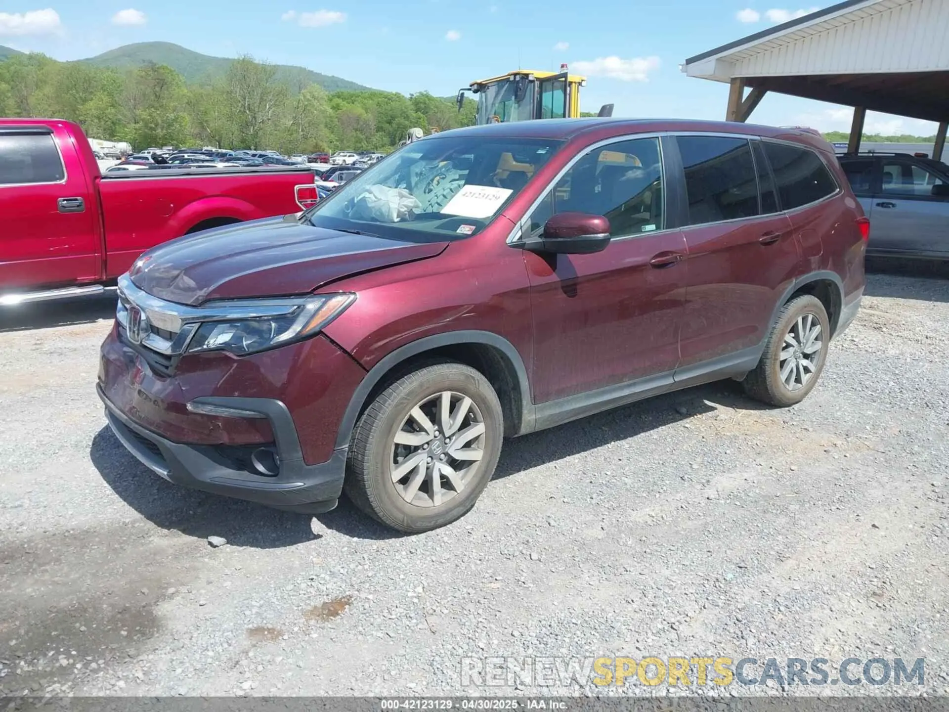 2 Photograph of a damaged car 5FNYF6H50LB028925 HONDA PILOT 2020