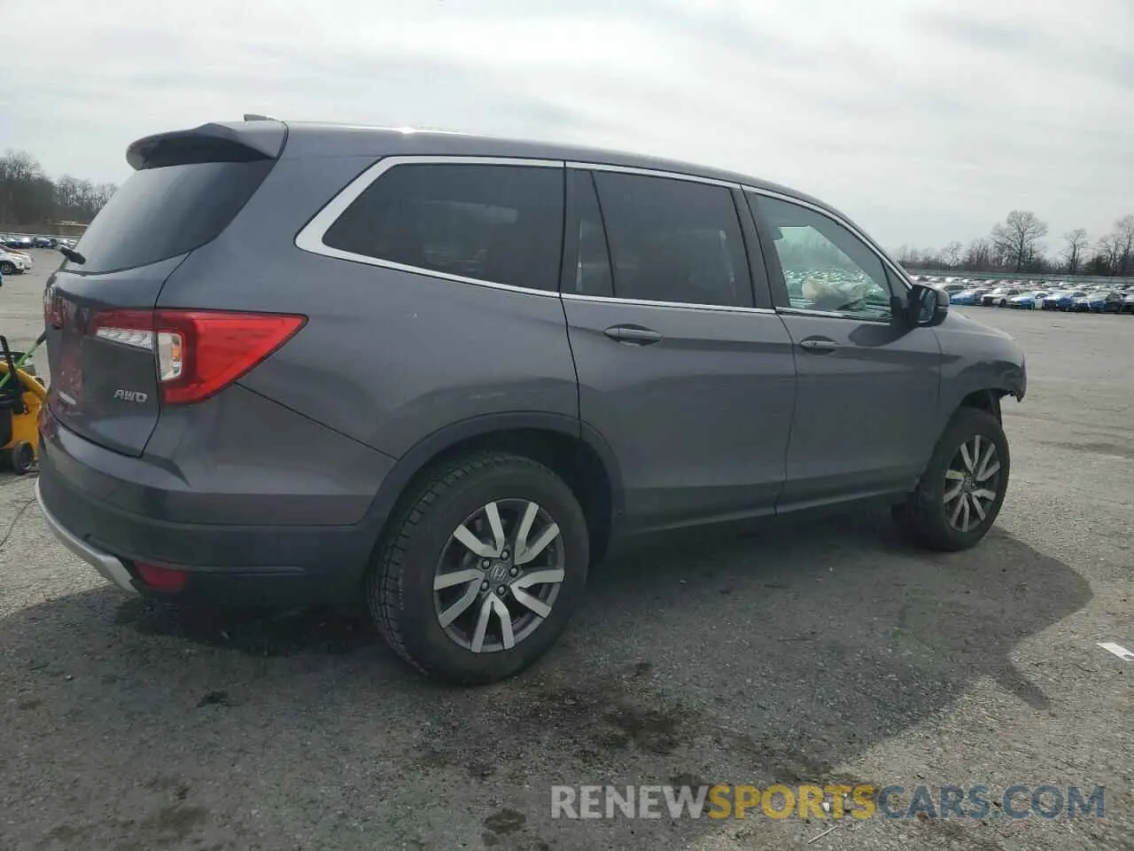 3 Фотография поврежденного автомобиля 5FNYF6H50LB039584 HONDA PILOT 2020
