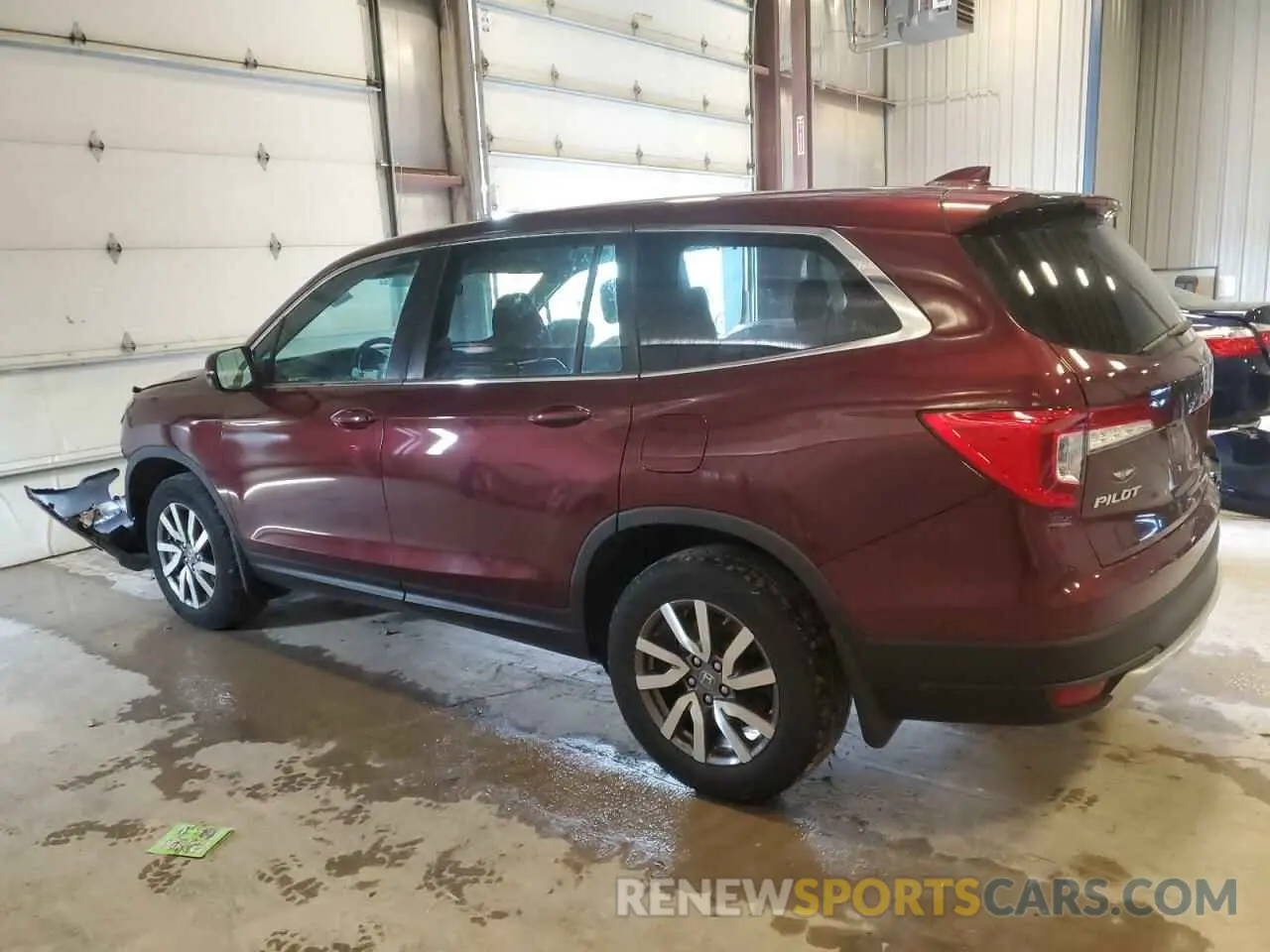 2 Photograph of a damaged car 5FNYF6H51LB014760 HONDA PILOT 2020