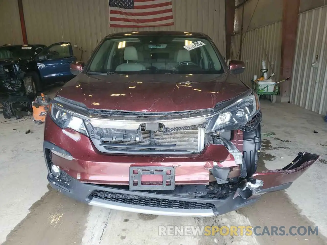 5 Photograph of a damaged car 5FNYF6H51LB014760 HONDA PILOT 2020