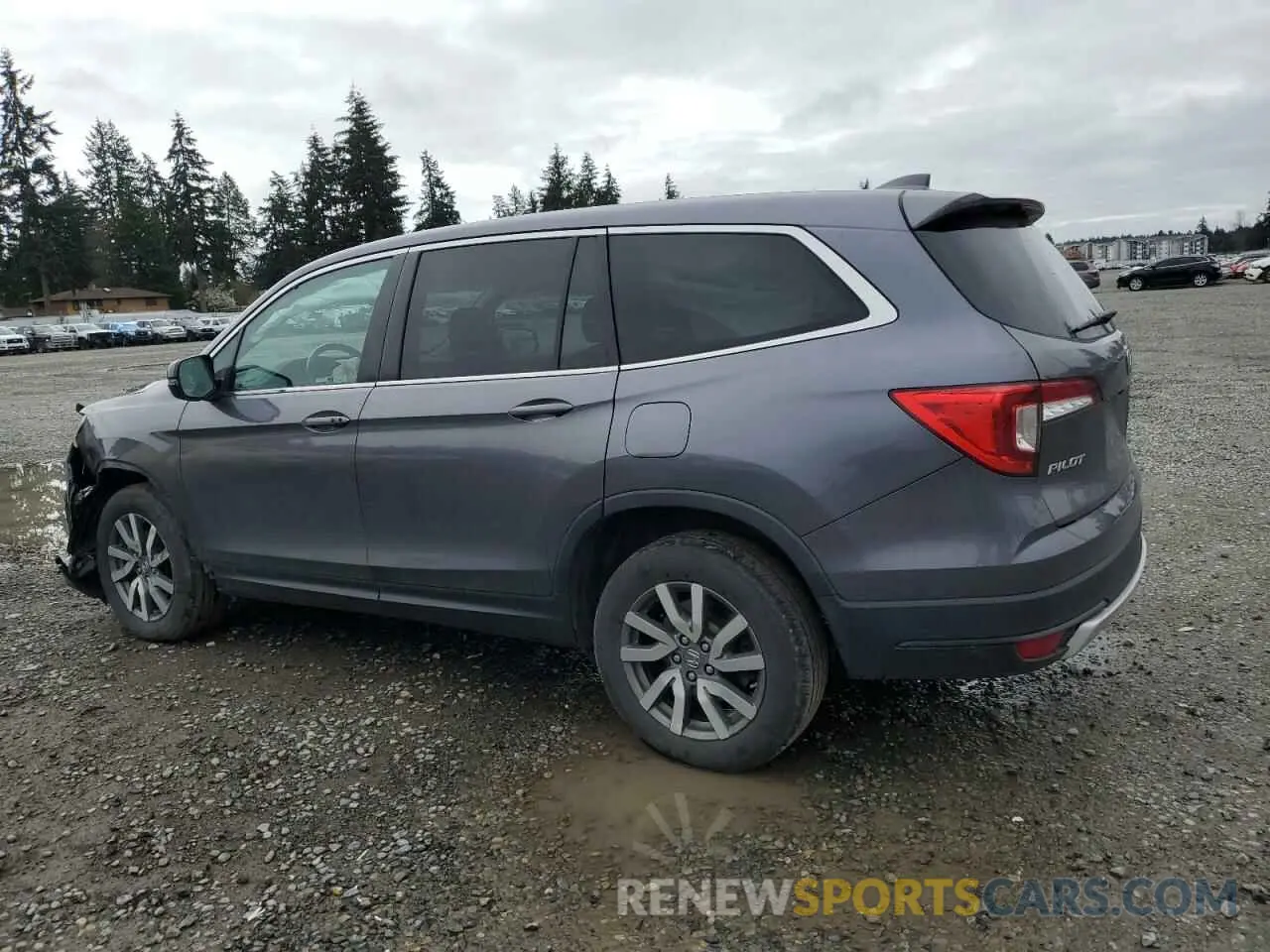 2 Photograph of a damaged car 5FNYF6H51LB026780 HONDA PILOT 2020