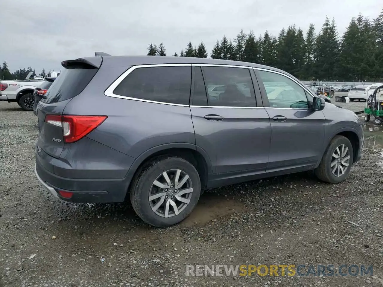 3 Photograph of a damaged car 5FNYF6H51LB026780 HONDA PILOT 2020