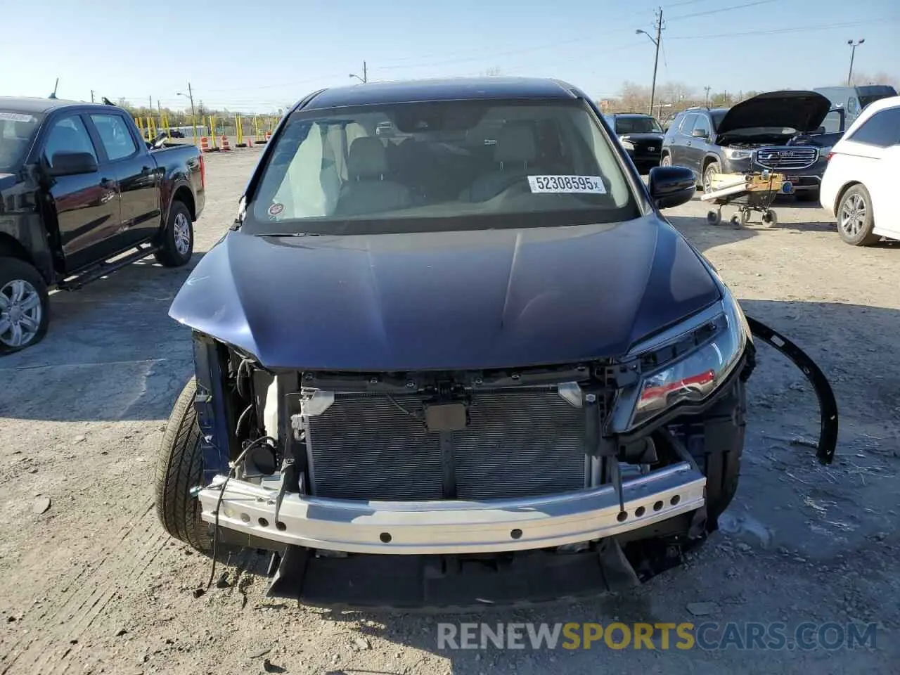 5 Photograph of a damaged car 5FNYF6H51LB032126 HONDA PILOT 2020