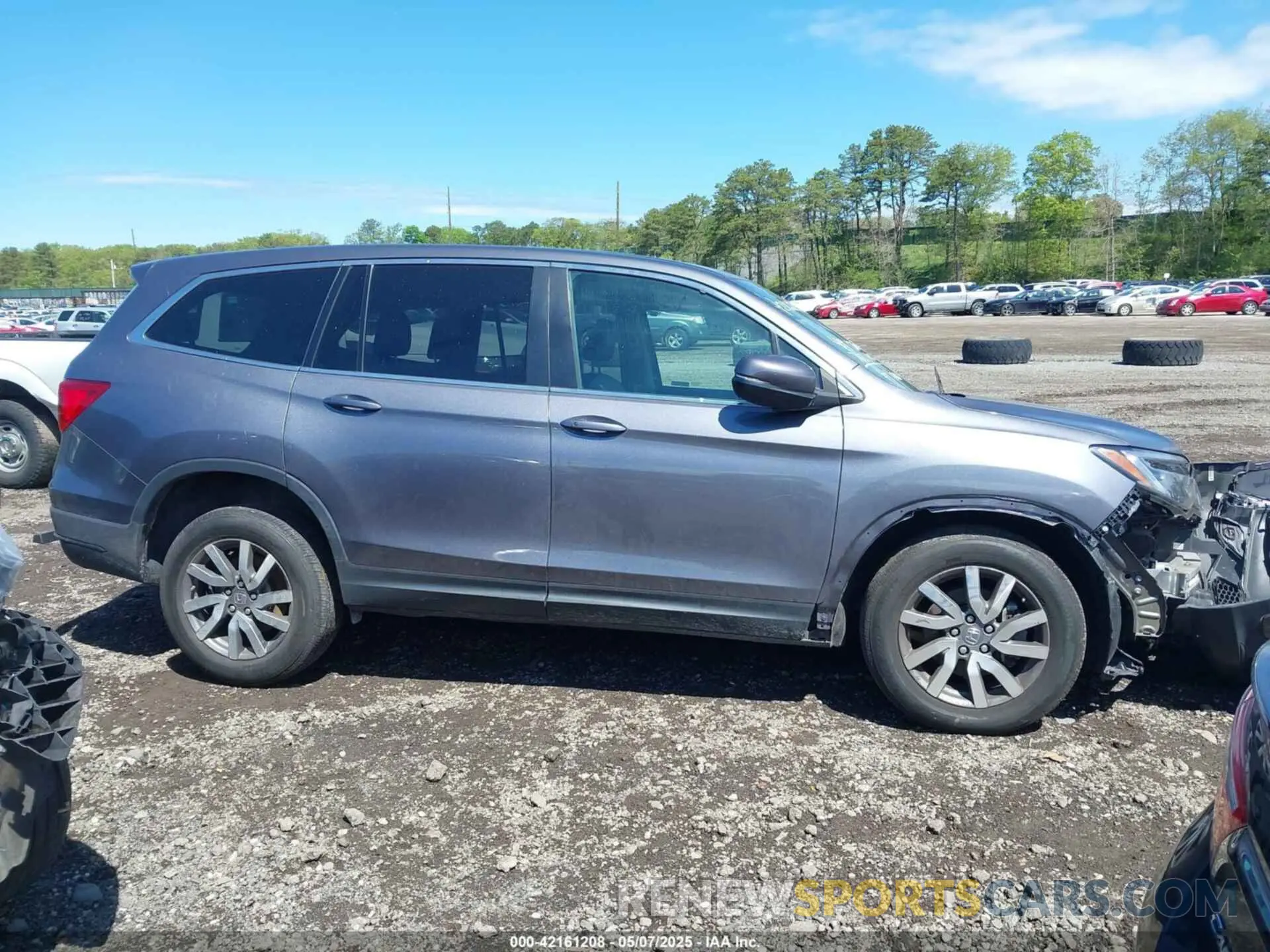 14 Photograph of a damaged car 5FNYF6H51LB038606 HONDA PILOT 2020