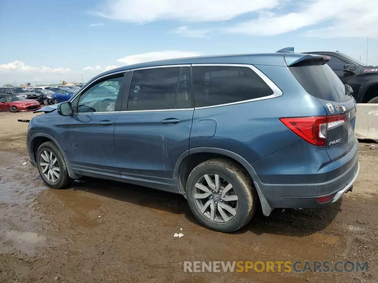 2 Фотография поврежденного автомобиля 5FNYF6H53LB058596 HONDA PILOT 2020