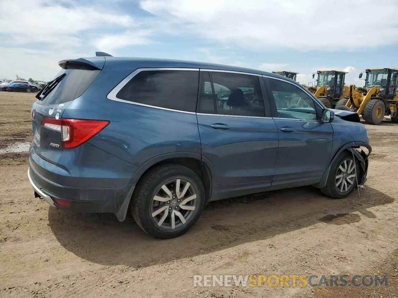 3 Фотография поврежденного автомобиля 5FNYF6H53LB058596 HONDA PILOT 2020