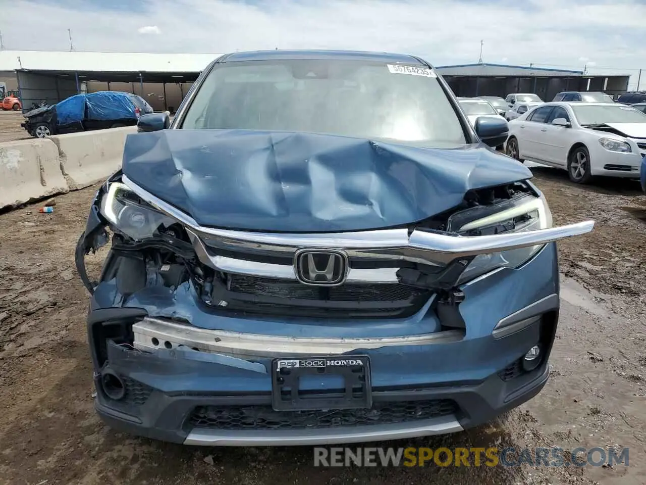 5 Фотография поврежденного автомобиля 5FNYF6H53LB058596 HONDA PILOT 2020