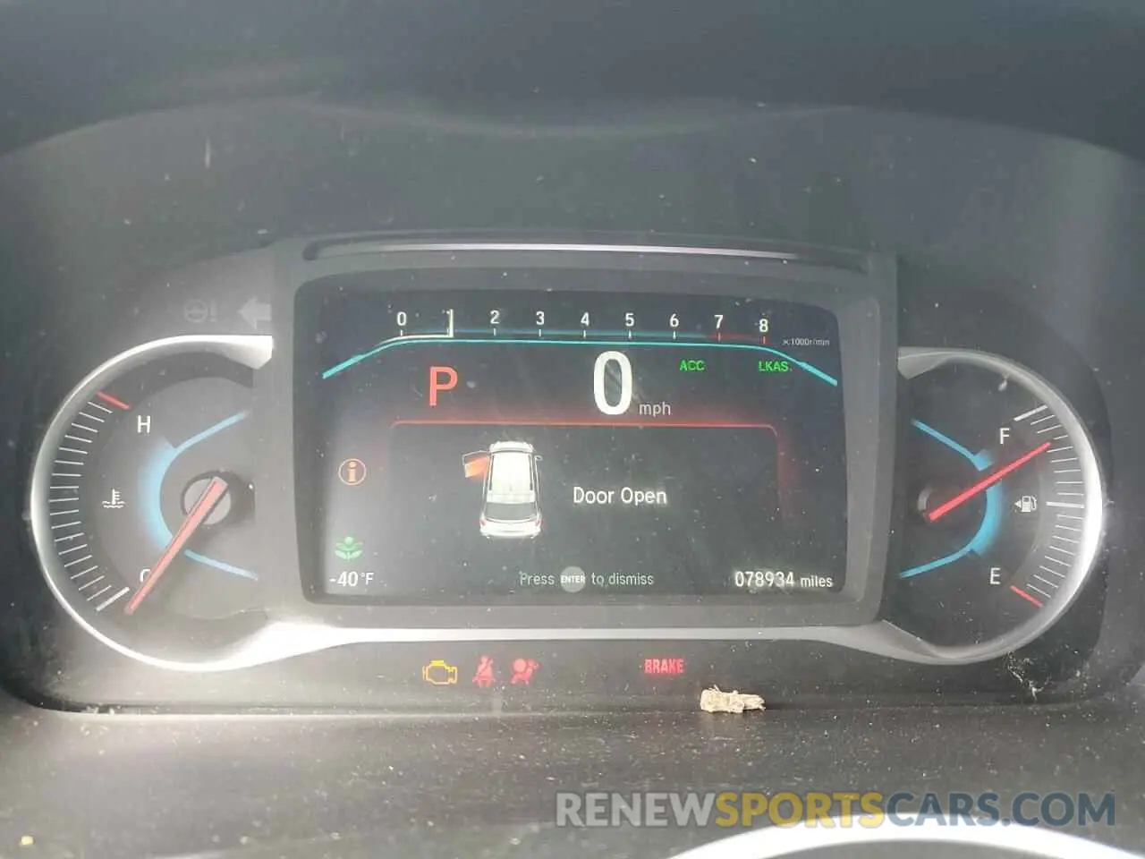 9 Фотография поврежденного автомобиля 5FNYF6H53LB058596 HONDA PILOT 2020