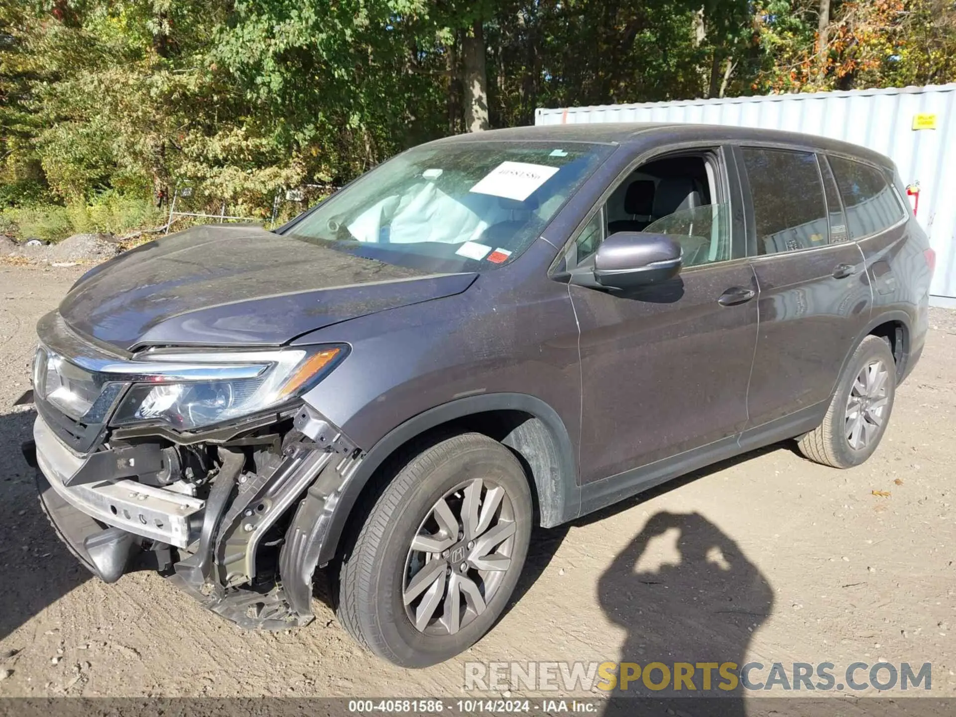 2 Photograph of a damaged car 5FNYF6H53LB069677 HONDA PILOT 2020