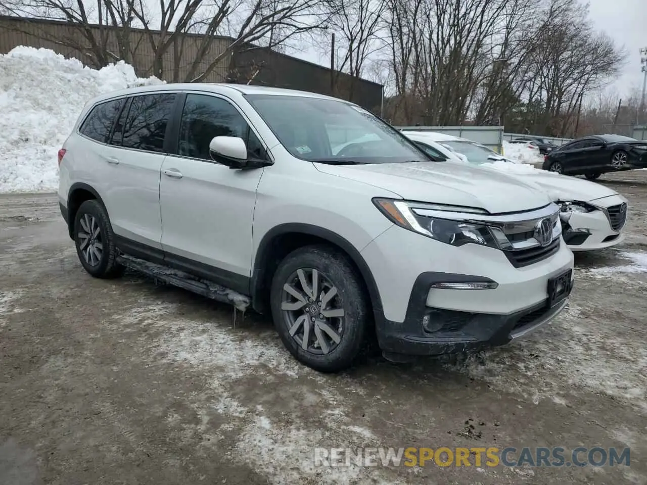 4 Фотография поврежденного автомобиля 5FNYF6H55LB067350 HONDA PILOT 2020