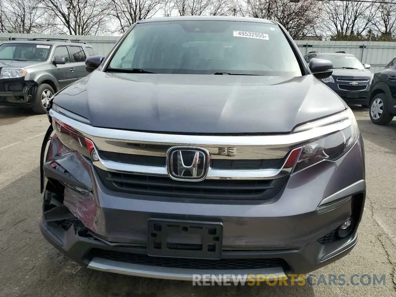 5 Photograph of a damaged car 5FNYF6H56LB008484 HONDA PILOT 2020