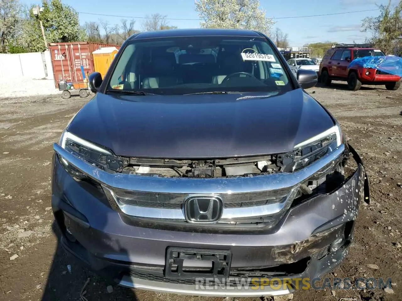5 Photograph of a damaged car 5FNYF6H57LB007408 HONDA PILOT 2020
