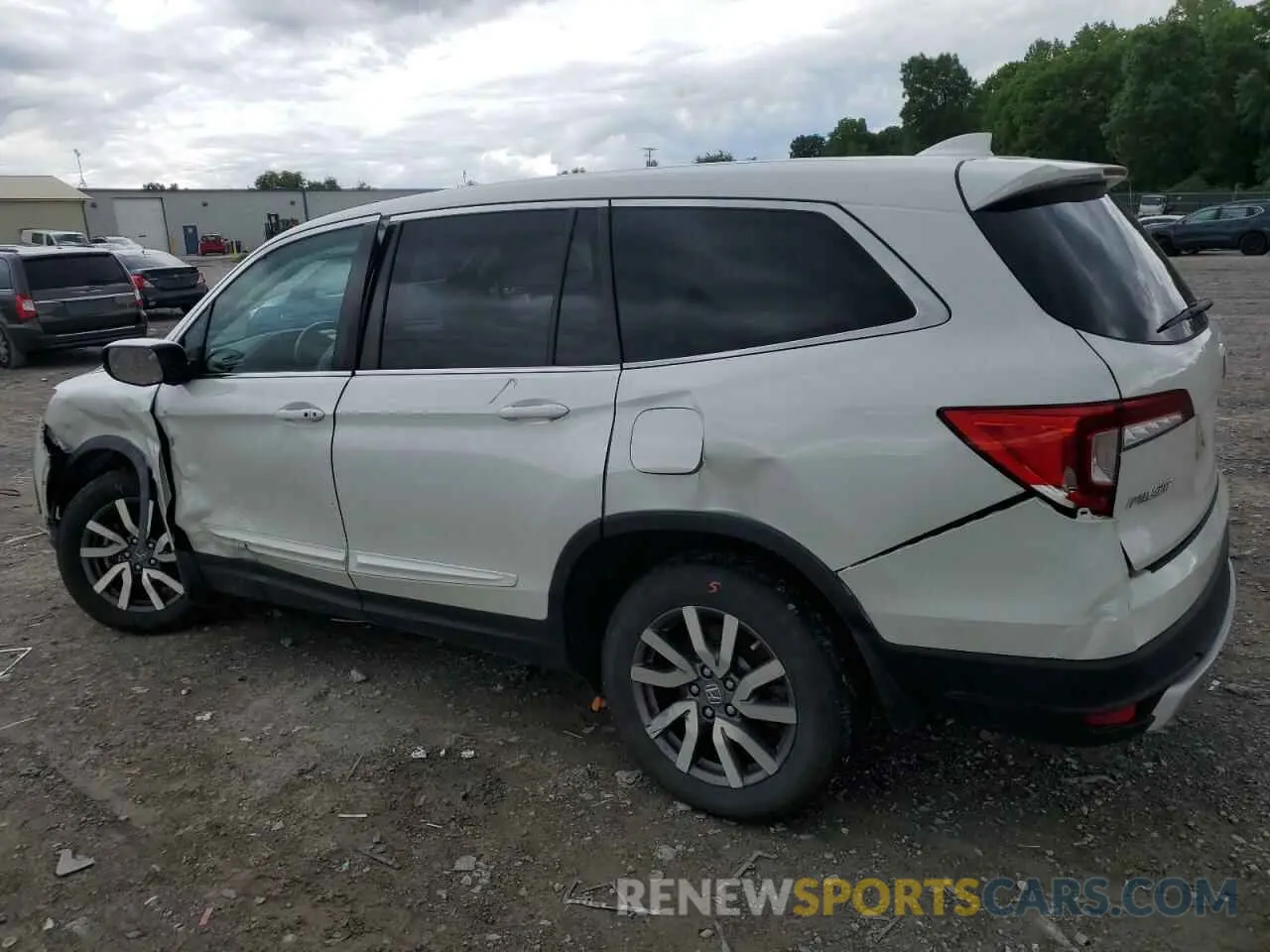 2 Photograph of a damaged car 5FNYF6H57LB016125 HONDA PILOT 2020