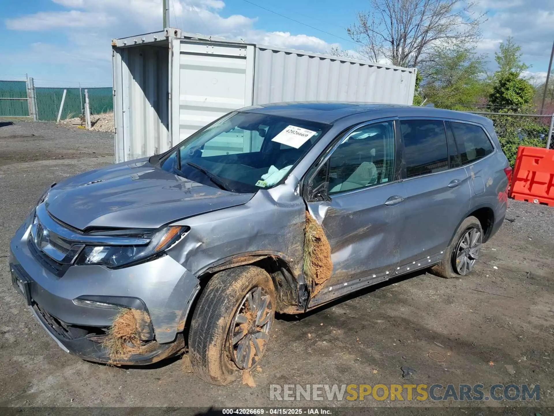 2 Photograph of a damaged car 5FNYF6H57LB059699 HONDA PILOT 2020