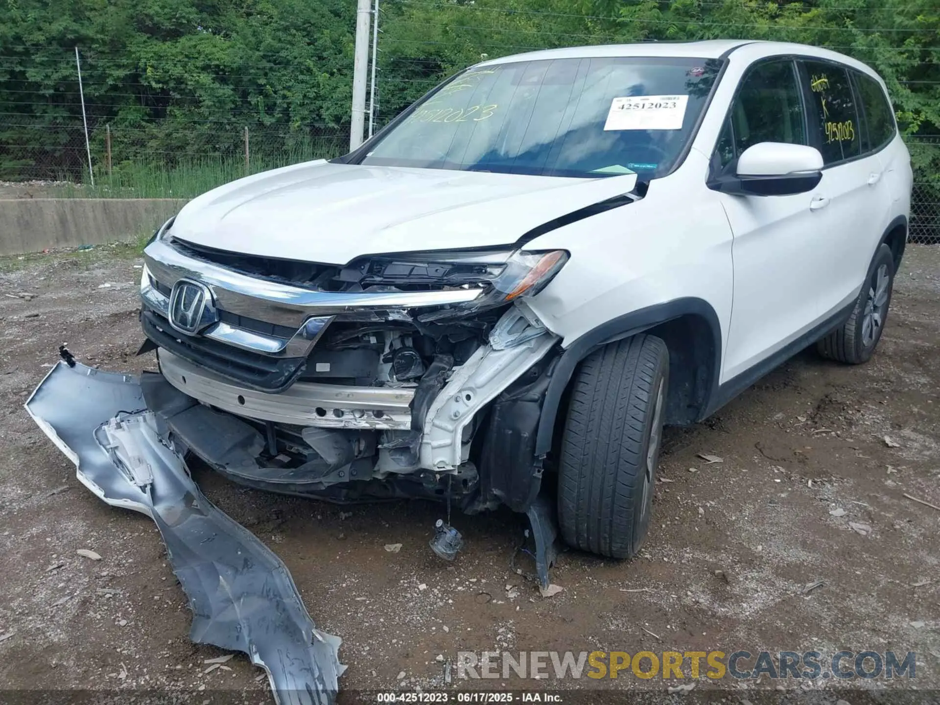 6 Photograph of a damaged car 5FNYF6H57LB061064 HONDA PILOT 2020