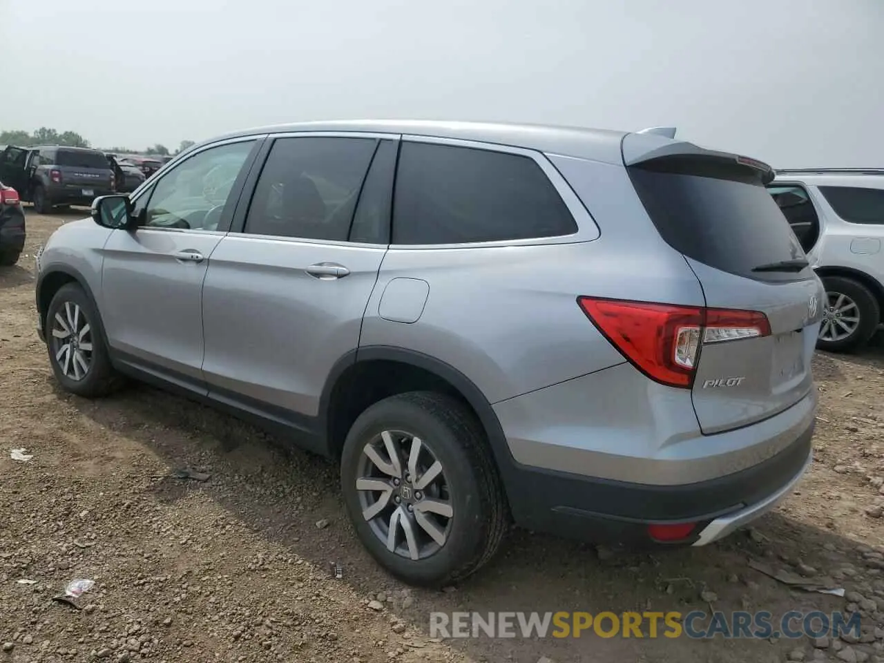 2 Photograph of a damaged car 5FNYF6H57LB067981 HONDA PILOT 2020