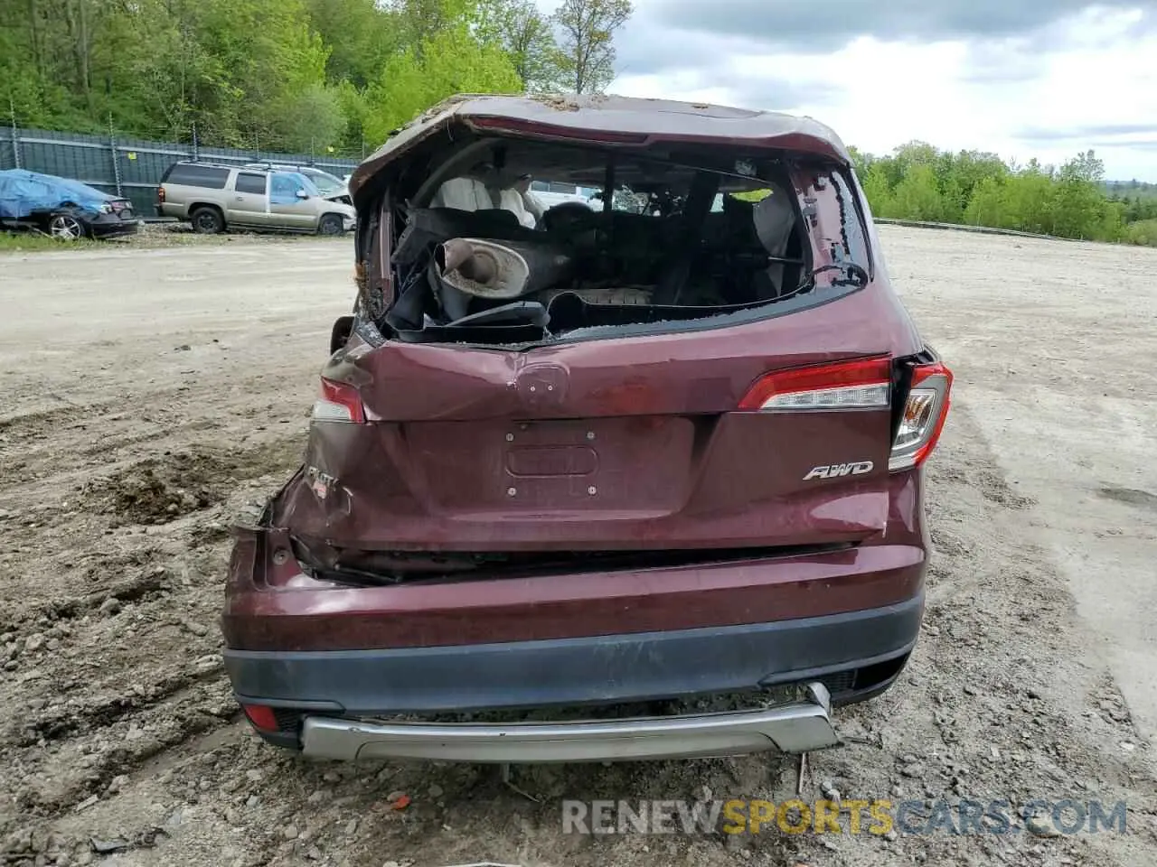 6 Photograph of a damaged car 5FNYF6H58LB019406 HONDA PILOT 2020