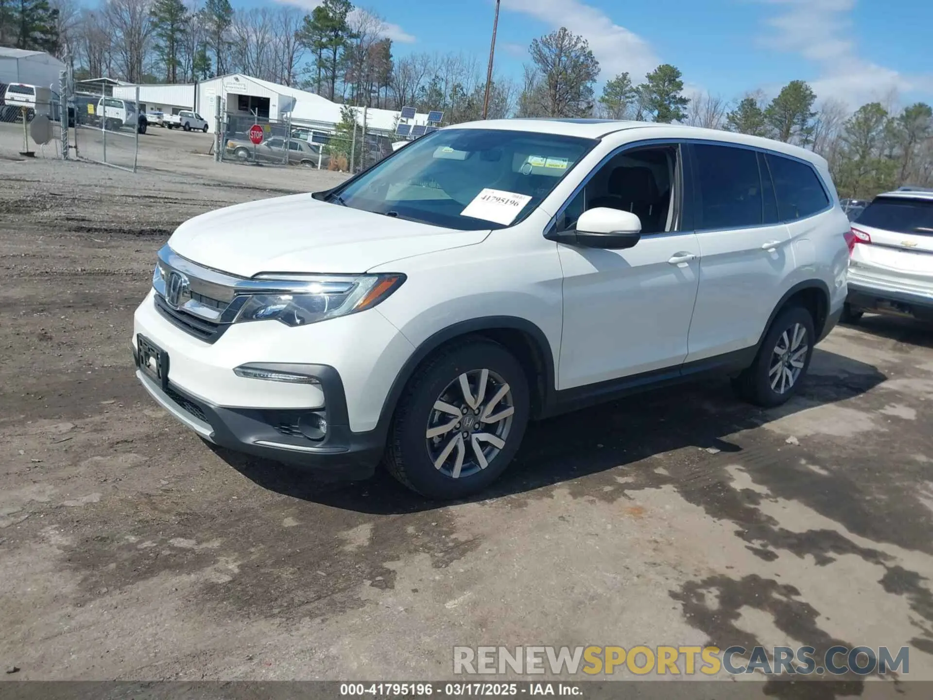 2 Фотография поврежденного автомобиля 5FNYF6H59LB068310 HONDA PILOT 2020