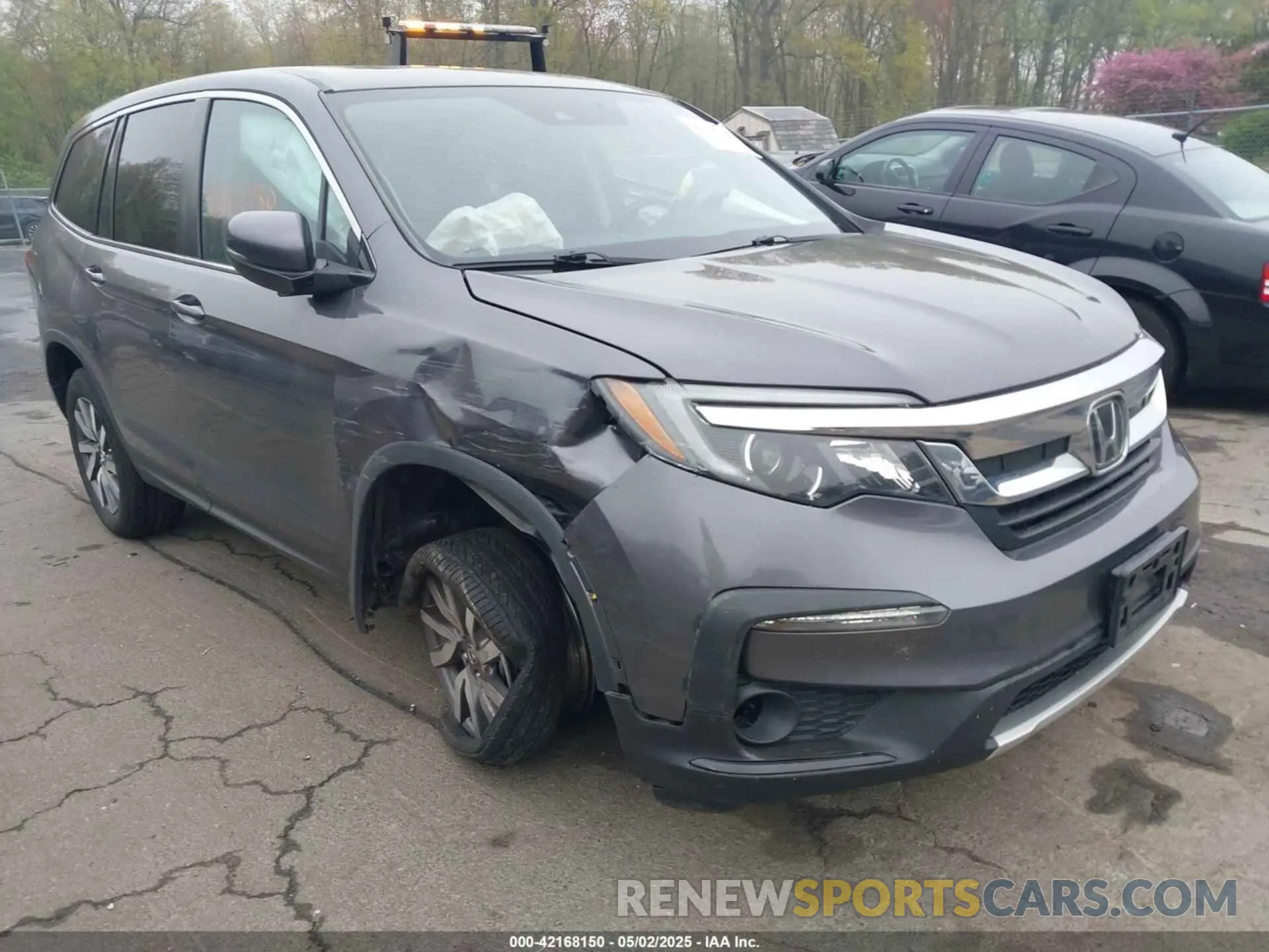 1 Photograph of a damaged car 5FNYF6H5XLB024719 HONDA PILOT 2020