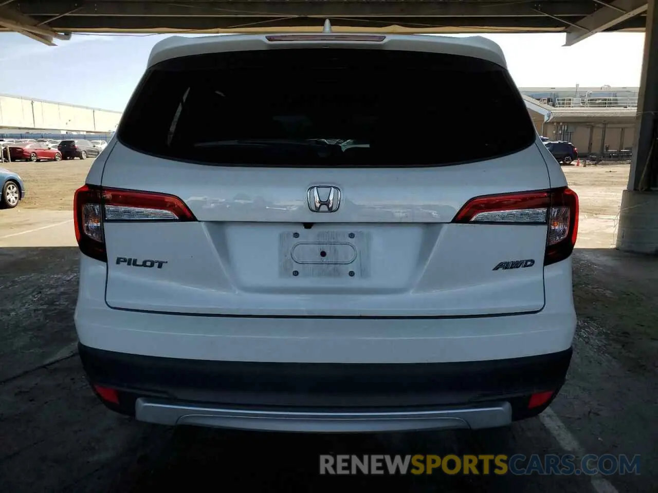 6 Photograph of a damaged car 5FNYF6H5XLB030245 HONDA PILOT 2020