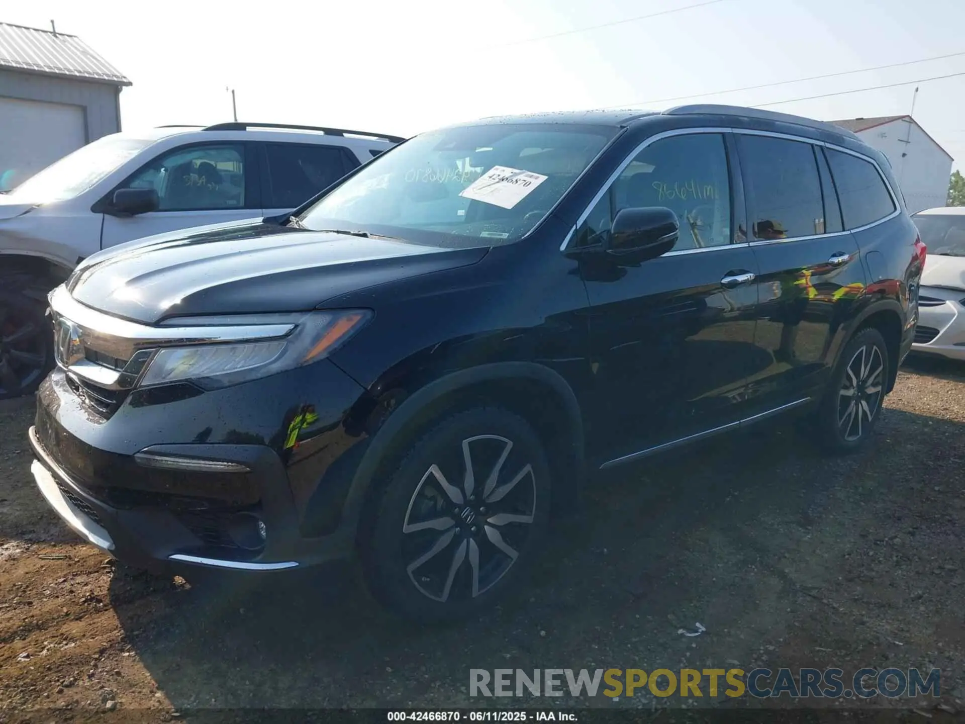 2 Photograph of a damaged car 5FNYF6H62LB038381 HONDA PILOT 2020