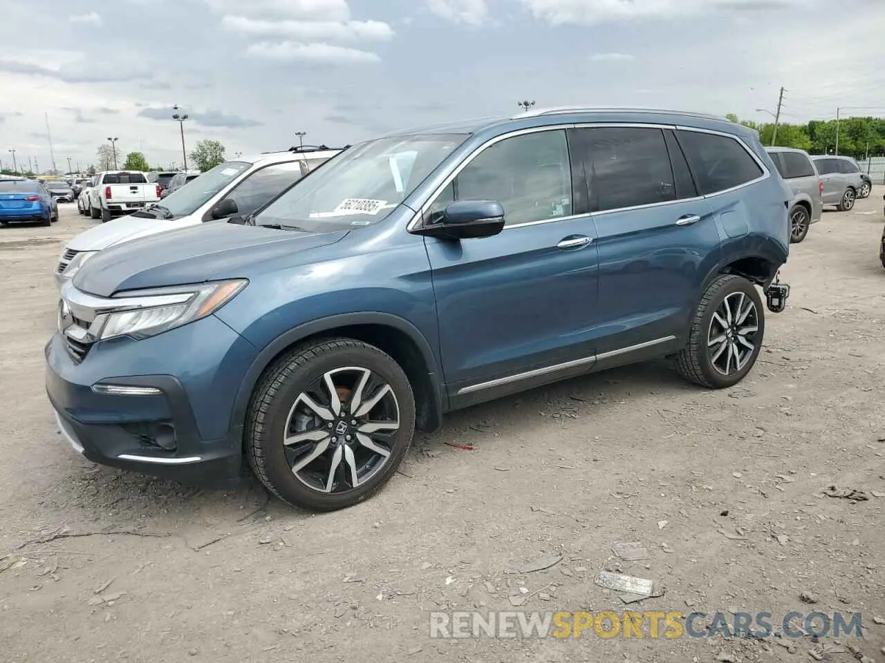 1 Photograph of a damaged car 5FNYF6H64LB022022 HONDA PILOT 2020