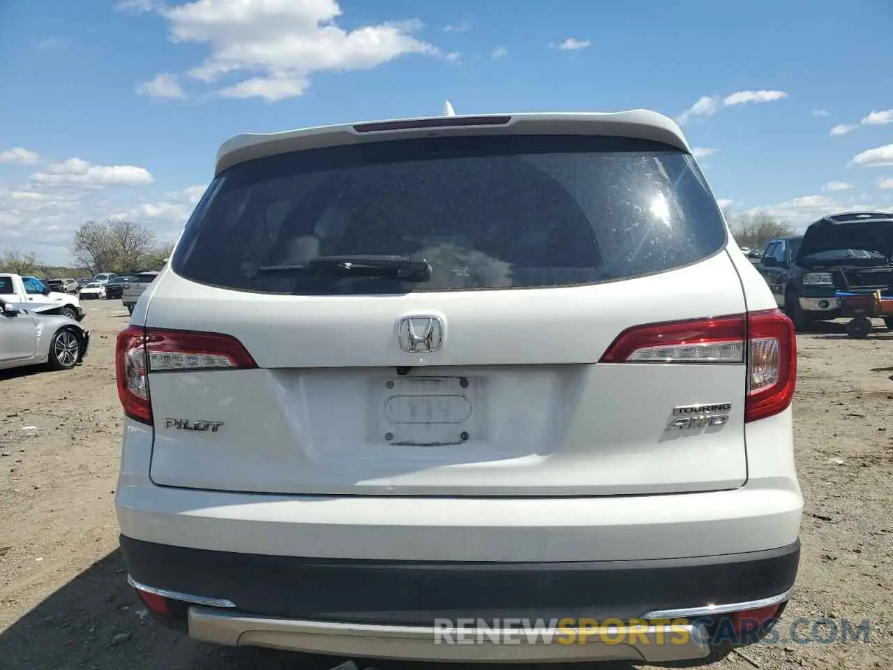 6 Photograph of a damaged car 5FNYF6H6XLB030741 HONDA PILOT 2020