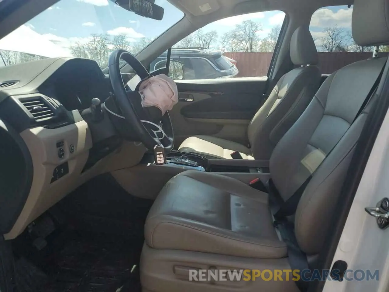 7 Photograph of a damaged car 5FNYF6H6XLB030741 HONDA PILOT 2020
