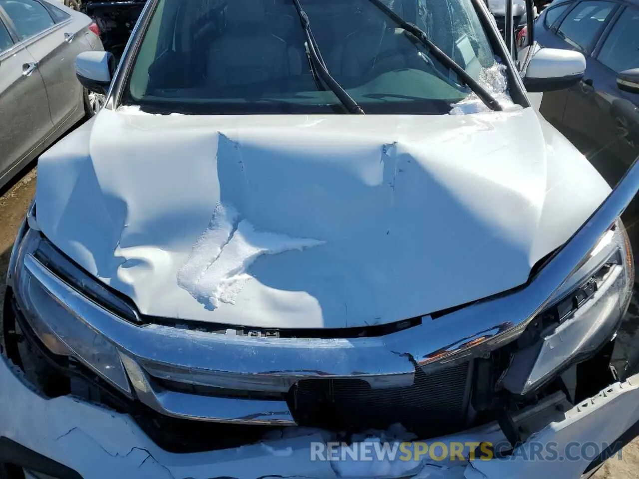 14 Photograph of a damaged car 5FNYF6H6XLB047801 HONDA PILOT 2020