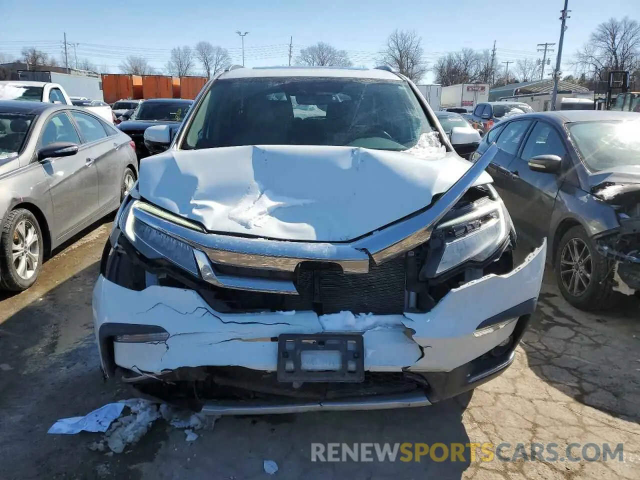 5 Photograph of a damaged car 5FNYF6H6XLB047801 HONDA PILOT 2020
