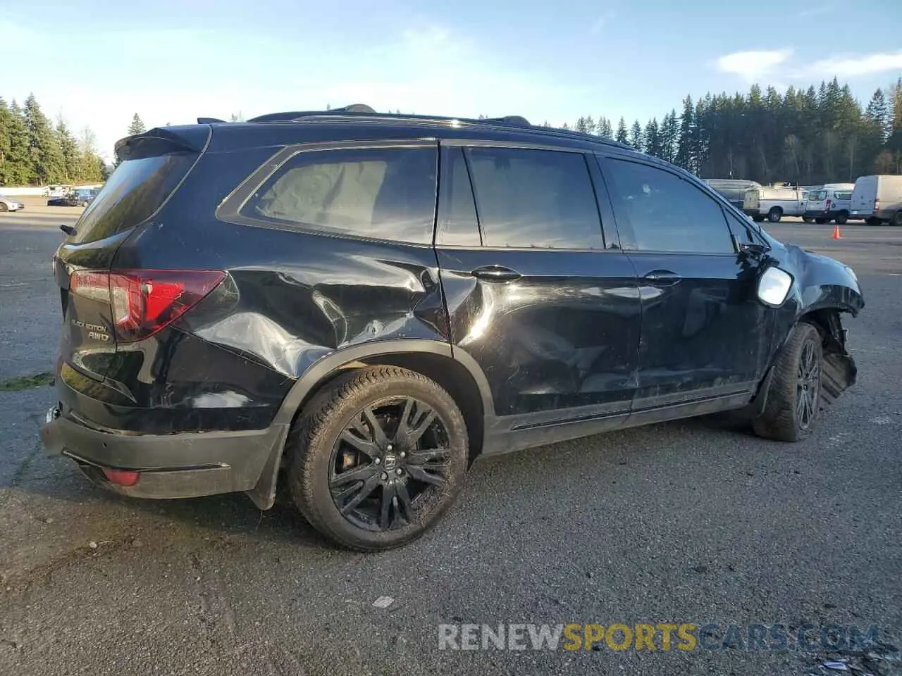 3 Фотография поврежденного автомобиля 5FNYF6H79LB058300 HONDA PILOT 2020