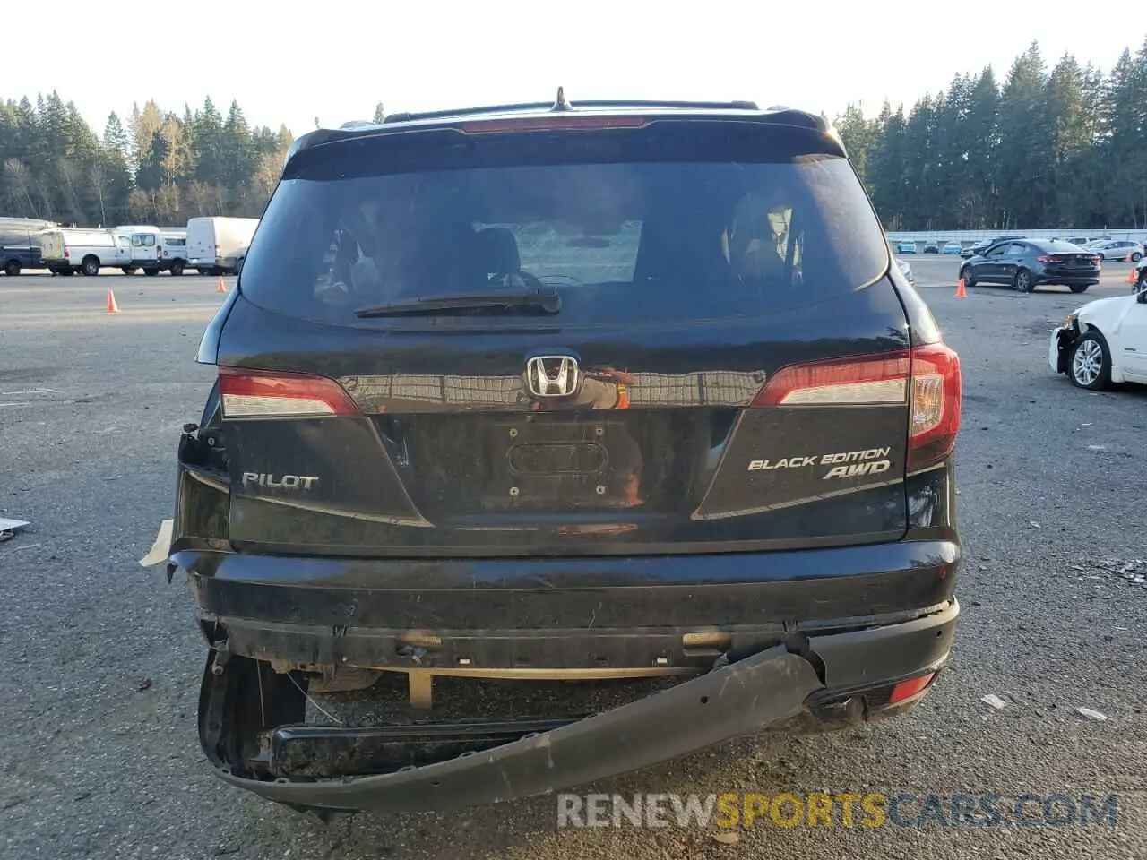 6 Фотография поврежденного автомобиля 5FNYF6H79LB058300 HONDA PILOT 2020
