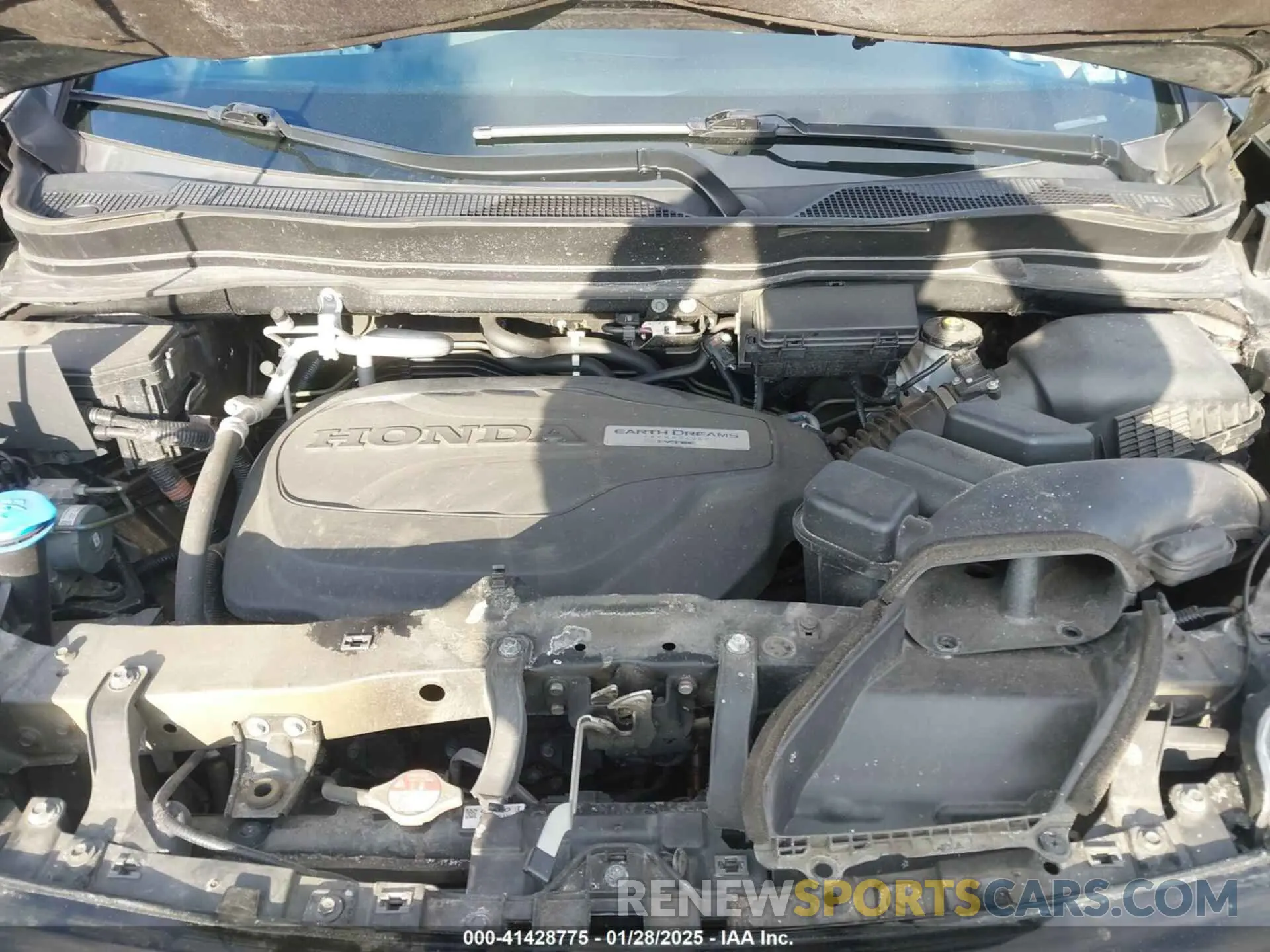 10 Photograph of a damaged car 5FNYF6H7XLB007131 HONDA PILOT 2020