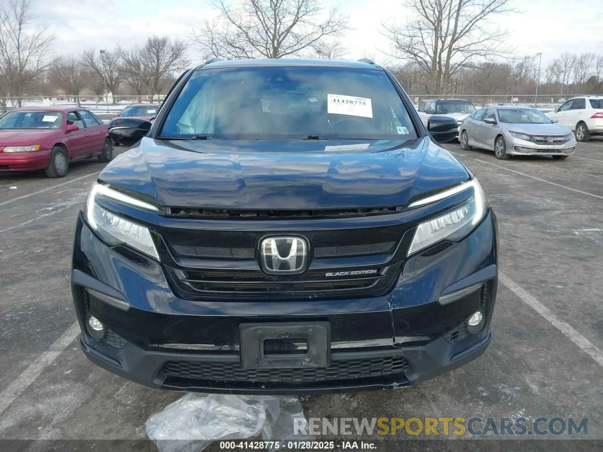 12 Photograph of a damaged car 5FNYF6H7XLB007131 HONDA PILOT 2020