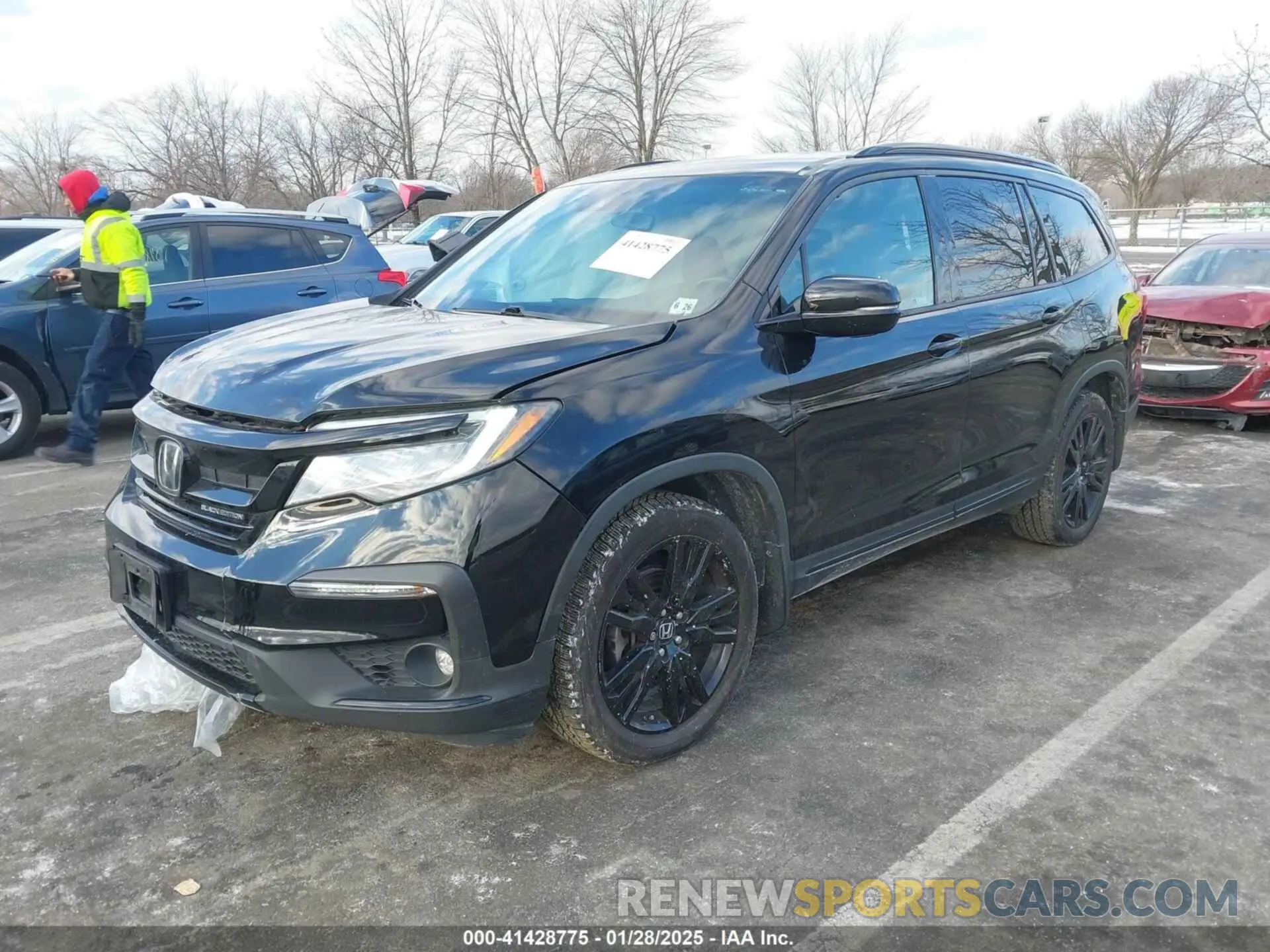 2 Photograph of a damaged car 5FNYF6H7XLB007131 HONDA PILOT 2020