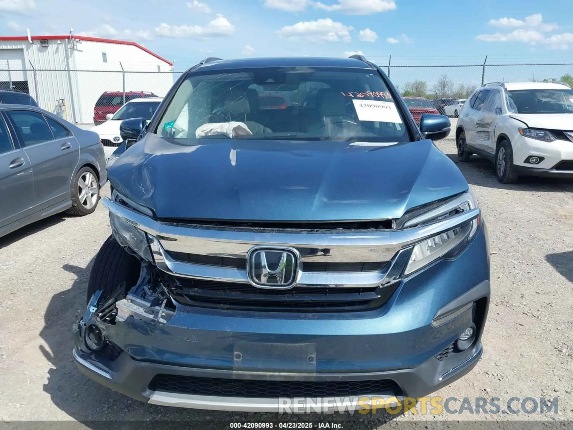 12 Photograph of a damaged car 5FNYF6H93LB034009 HONDA PILOT 2020