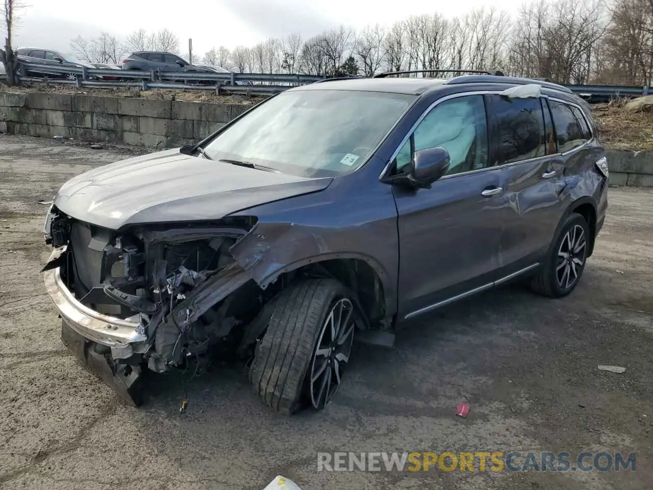 1 Фотография поврежденного автомобиля 5FNYF6H94LB024685 HONDA PILOT 2020