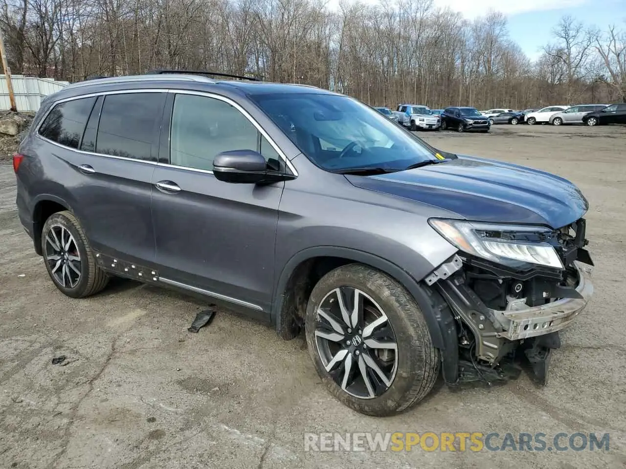 4 Фотография поврежденного автомобиля 5FNYF6H94LB024685 HONDA PILOT 2020