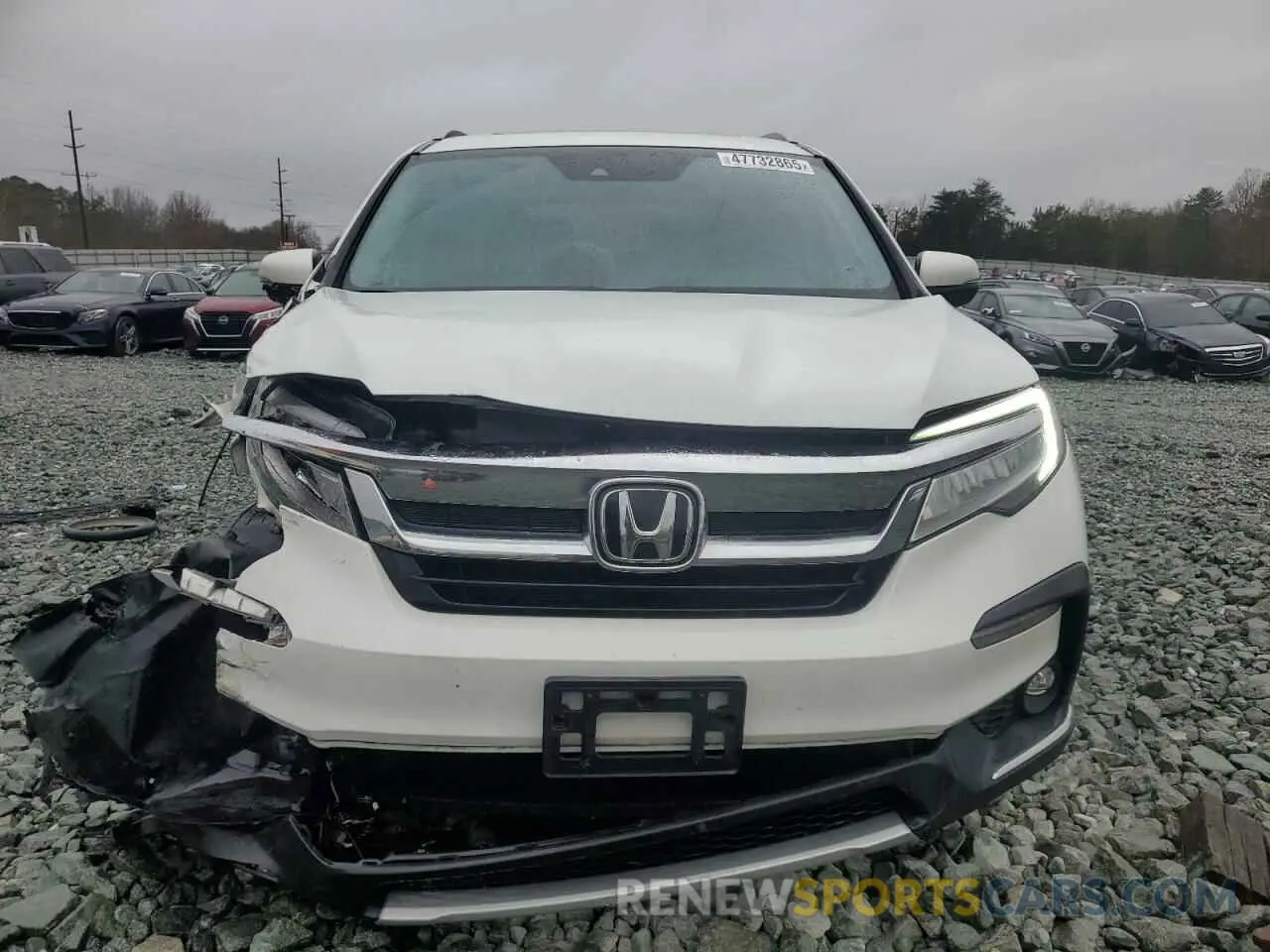 5 Photograph of a damaged car 5FNYF6H95LB053631 HONDA PILOT 2020