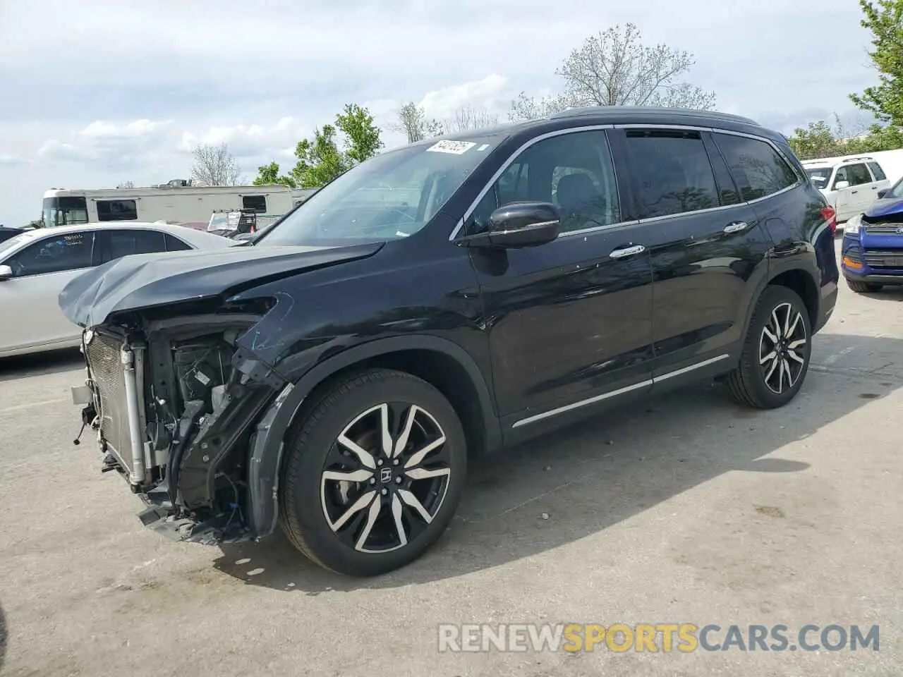 1 Photograph of a damaged car 5FNYF6H96LB022873 HONDA PILOT 2020