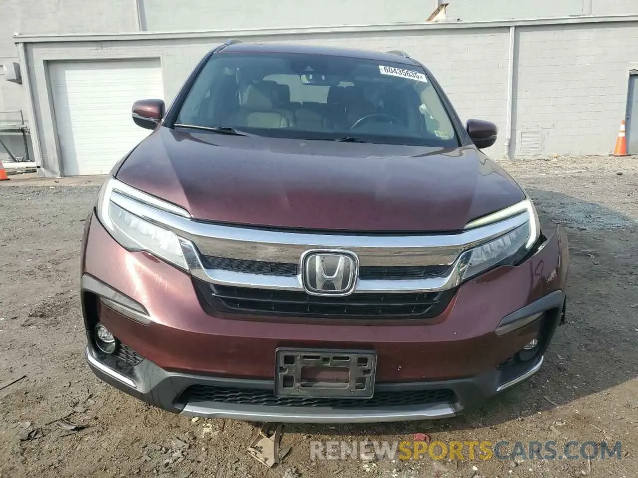 5 Photograph of a damaged car 5FNYF6H96LB028737 HONDA PILOT 2020